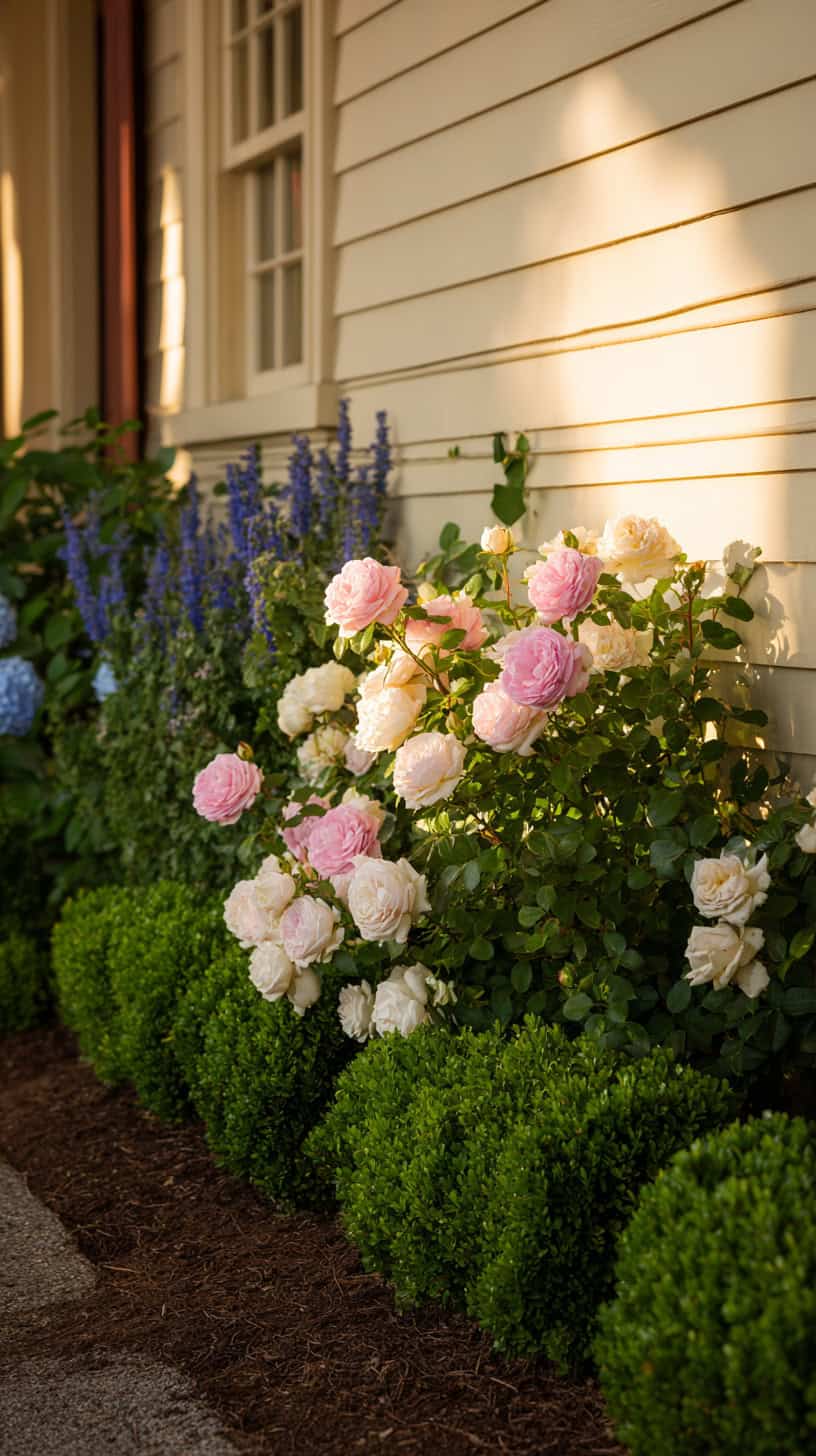 Flower Beds Against The House: Simple and Charming Layouts - Image 1