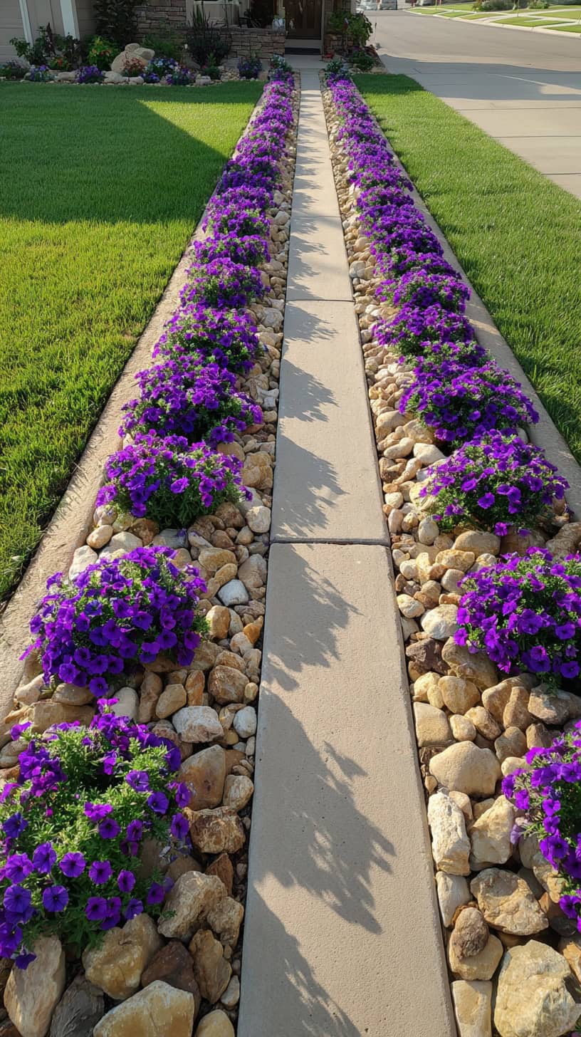 Front Walkway Dividers - Image 1