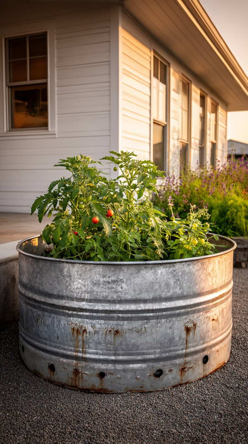 Galvanized Metal Tubs - Image 2