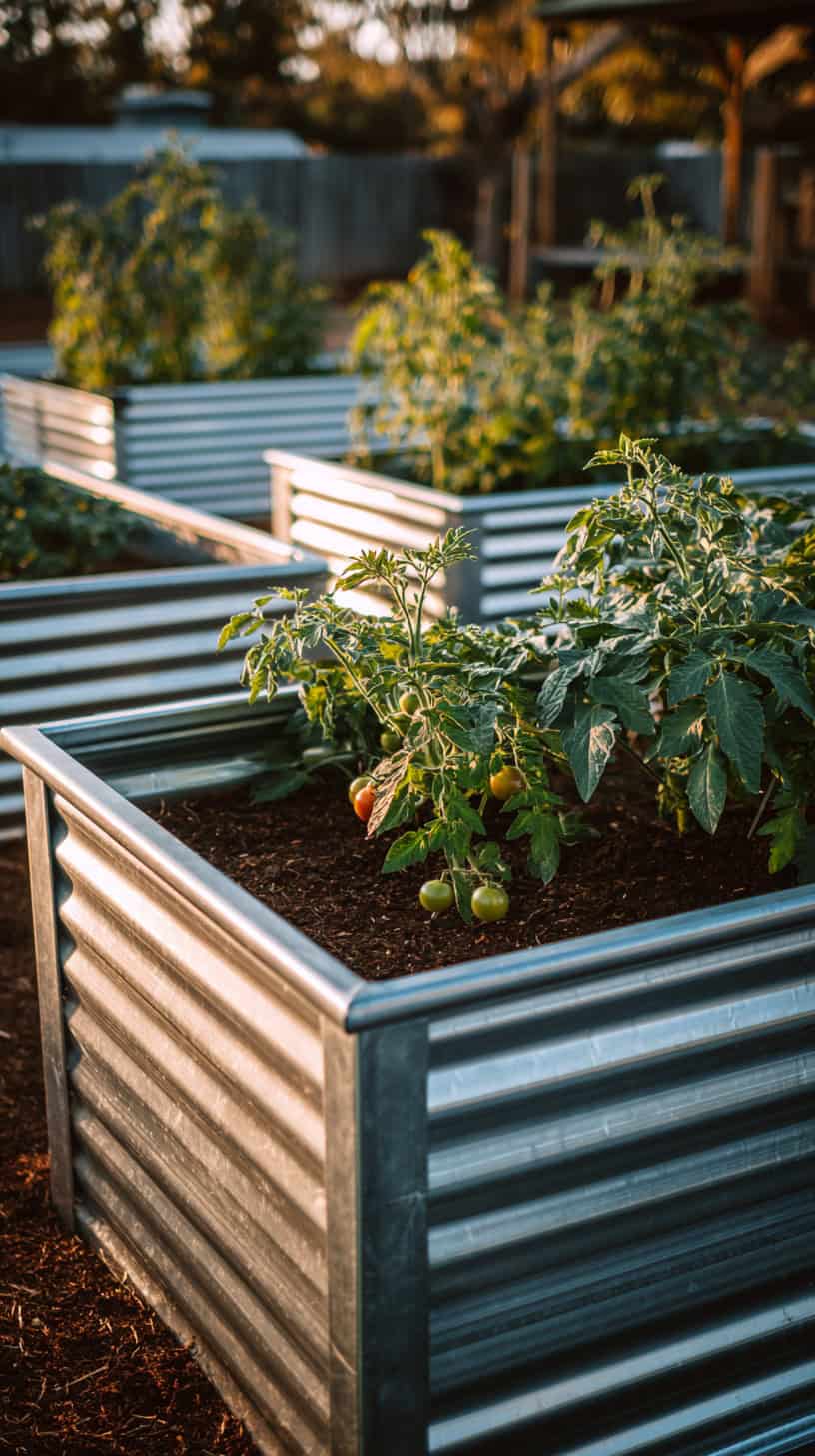Galvanized Metal Veggie Bed - Image 2