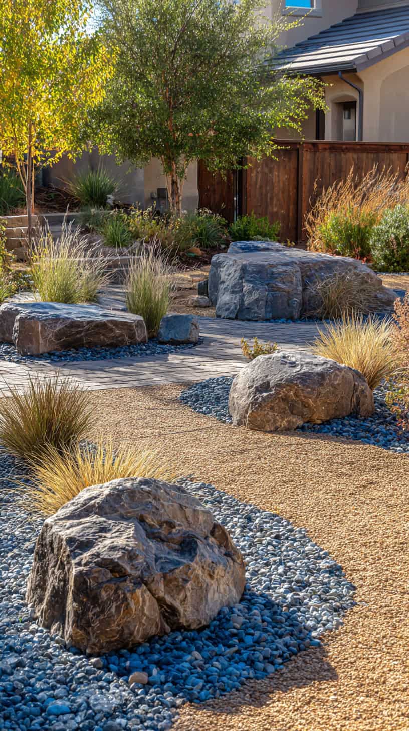 Low-Maintenance Gravel Yard - Image 1
