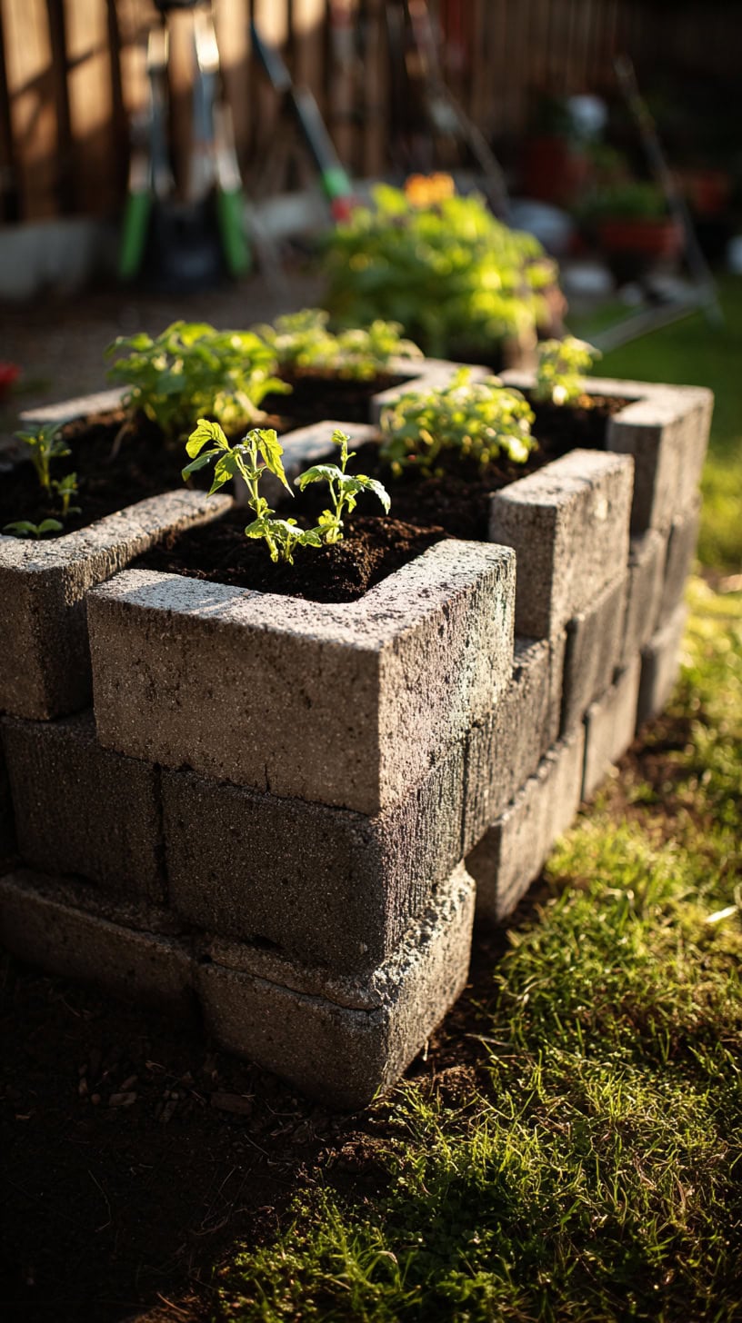 Our Favorite Cinder Block Raised Garden Bed Builds - Image 2