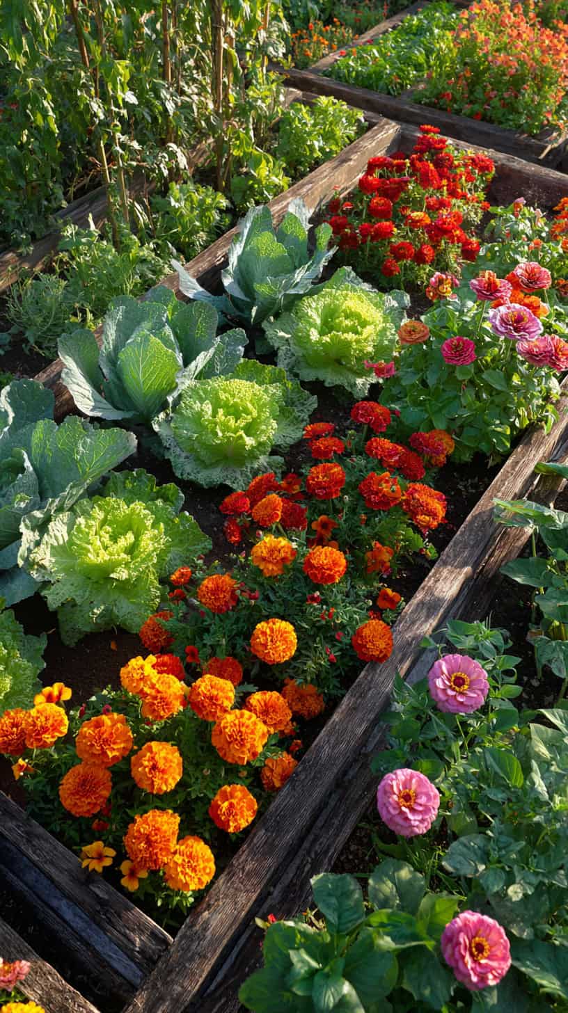 Potager Garden with Flowers - Image 1