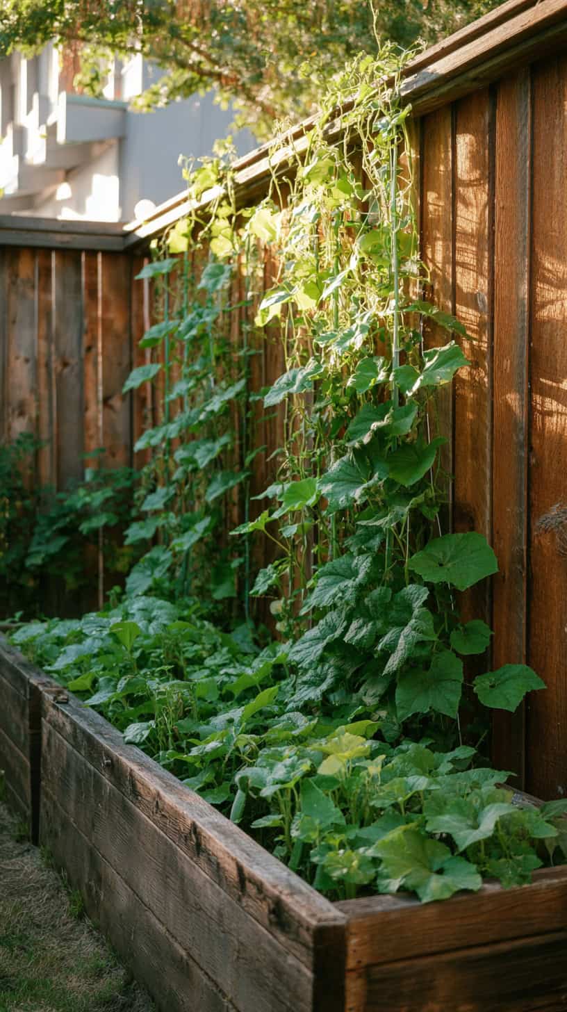 Raised Garden Beds Along the Fence – Genius Space-Savers! - Image 2