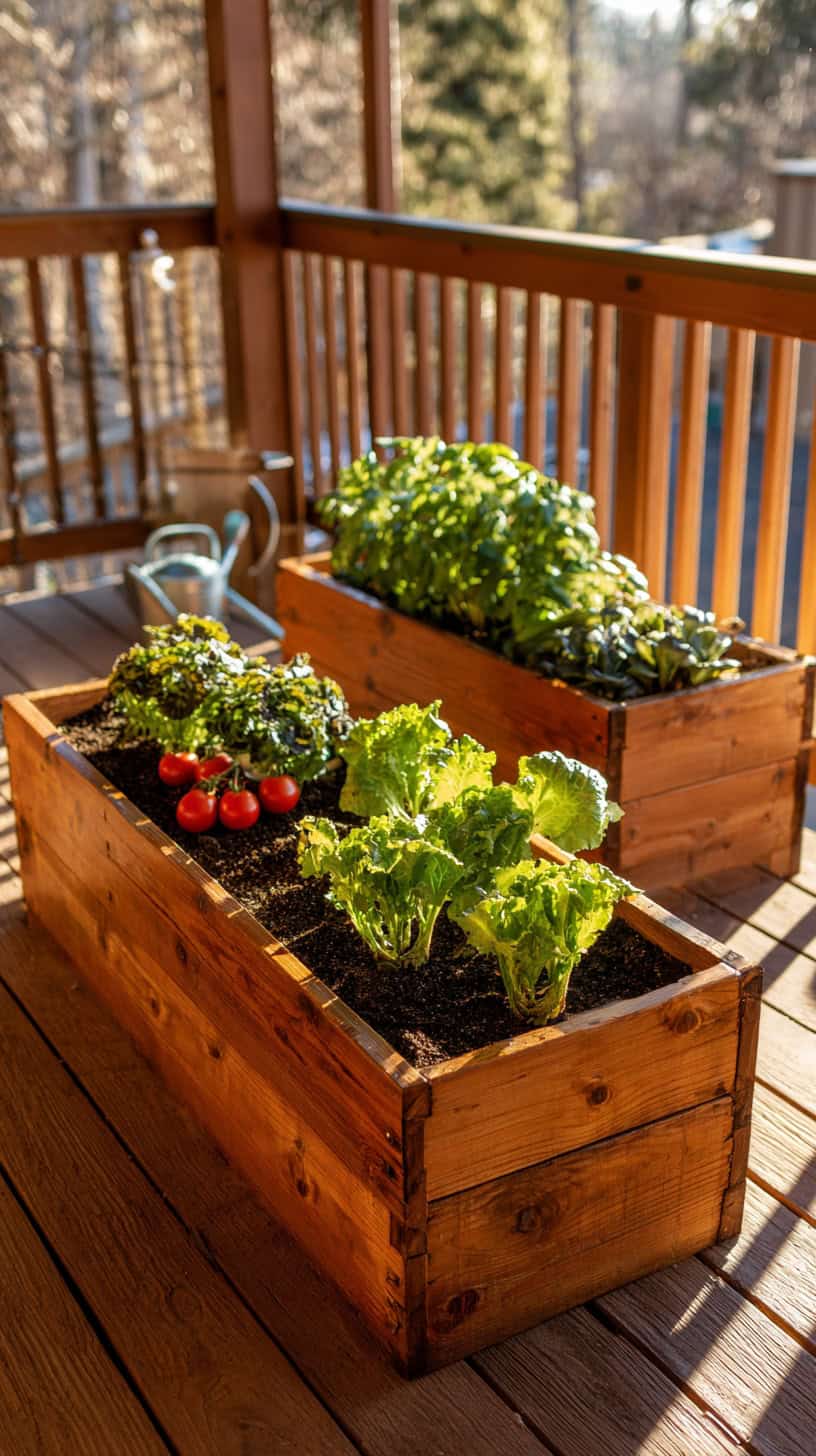 Raised Veggie Patch Deck - Image 1