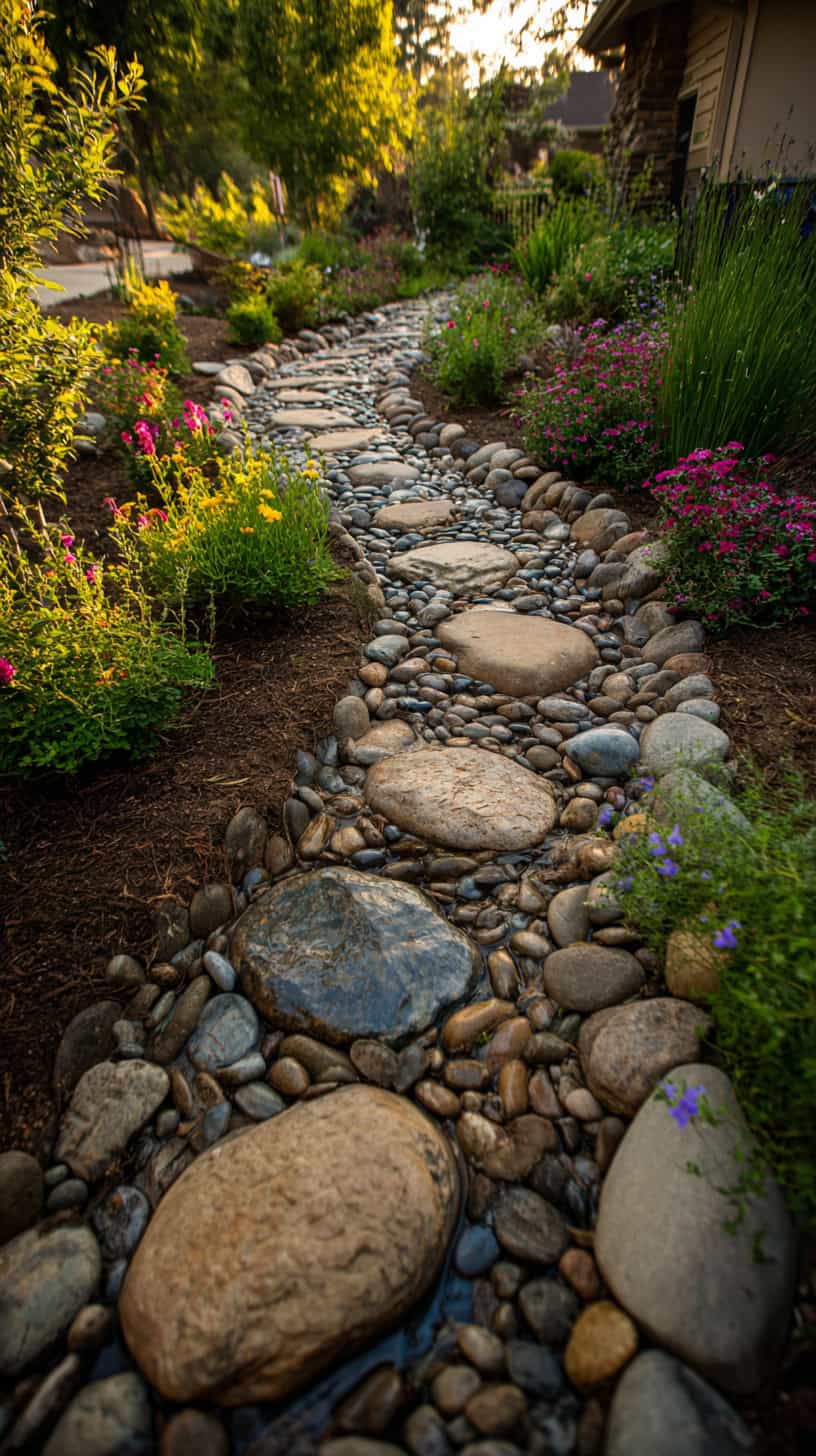 River Rock Pathways - Image 2