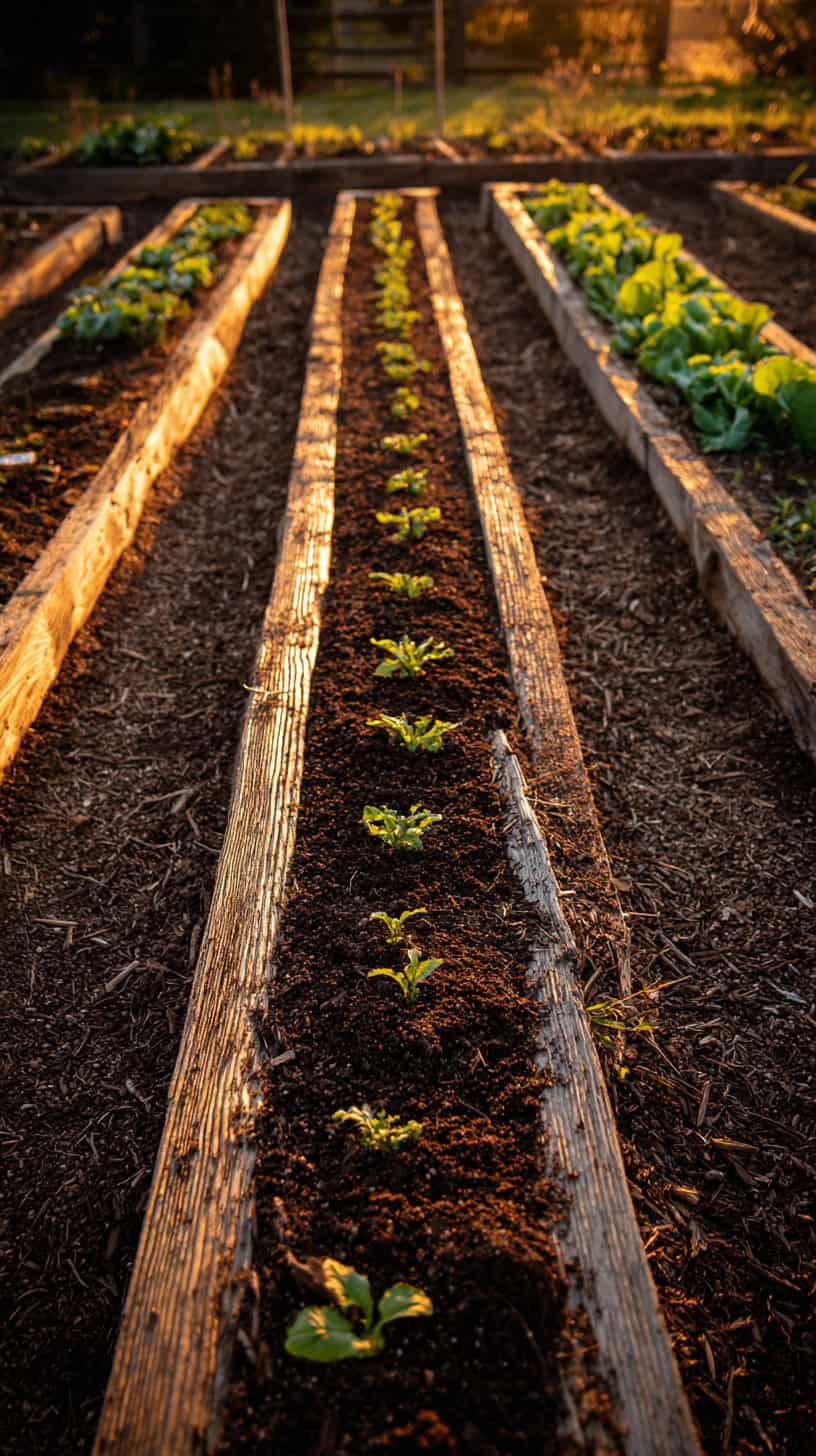 Row Style Veggie Beds - Image 1
