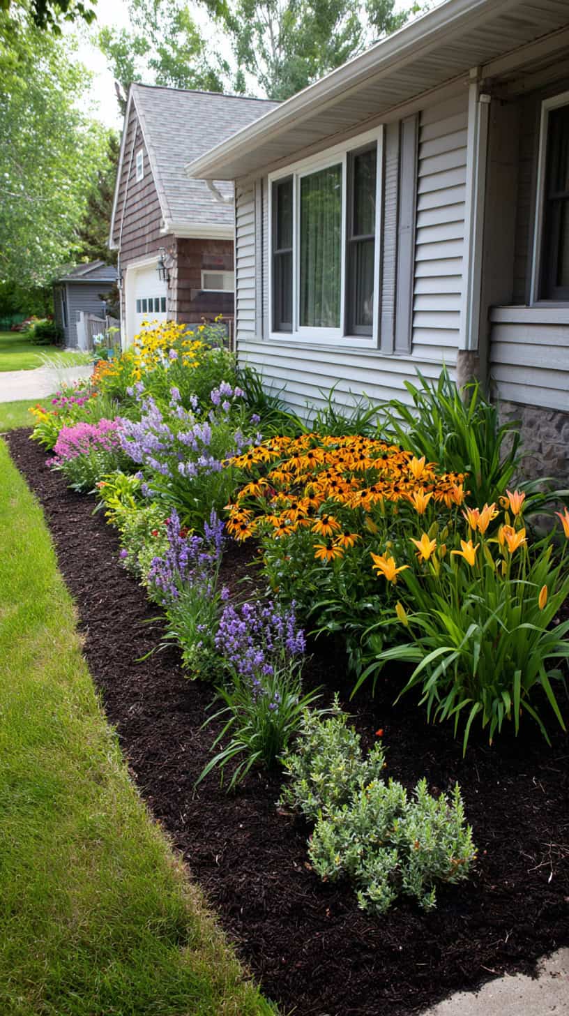 Simple Easy Front Yard Landscaping Ideas: Deeper Beds for Fun - Image 2