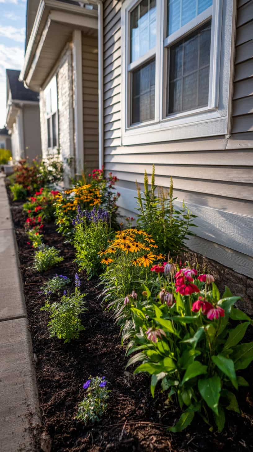 Simple Easy Front Yard Landscaping Ideas: Deeper Beds for Fun - Image 1