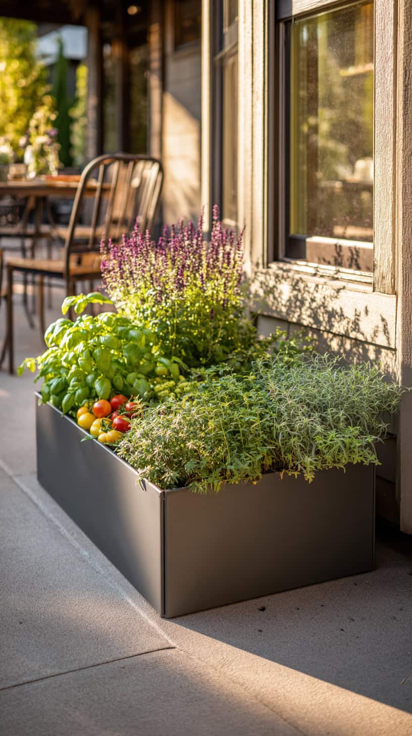 Simple Patio Raised Garden - Image 1