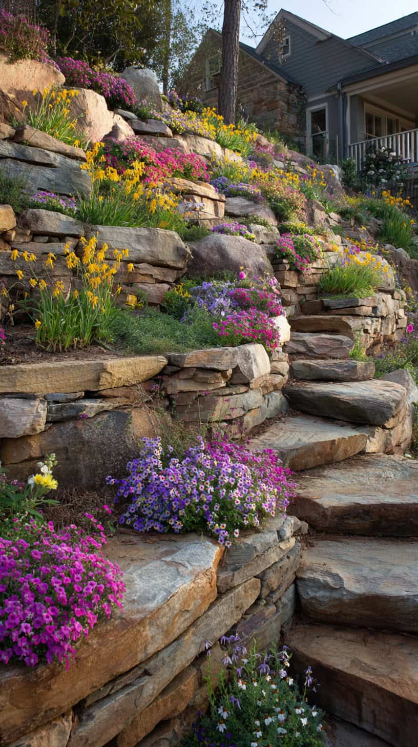 Slope Erosion Rock Walls - Image 1