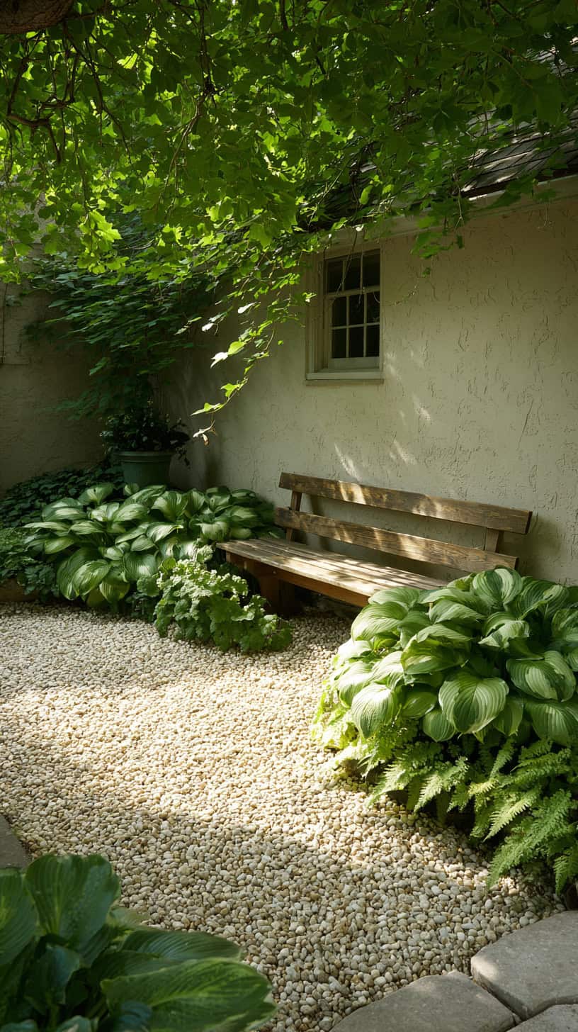 Small Gravel Garden Nook - Image 1