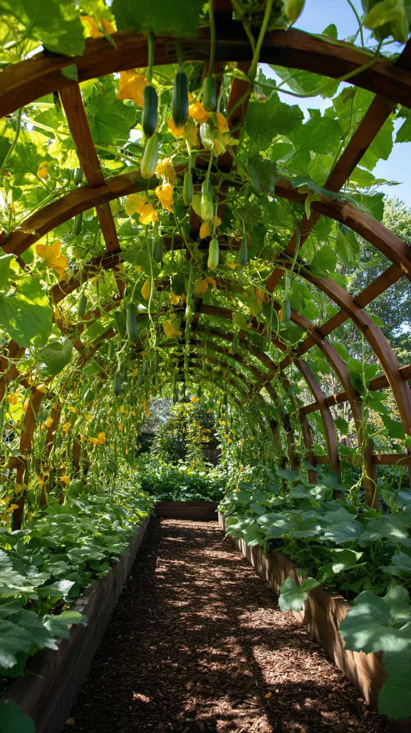 Squash Arbor Pathway - Image 1