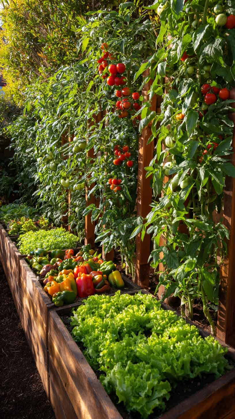 Three-Row Veggie Layout - Image 1