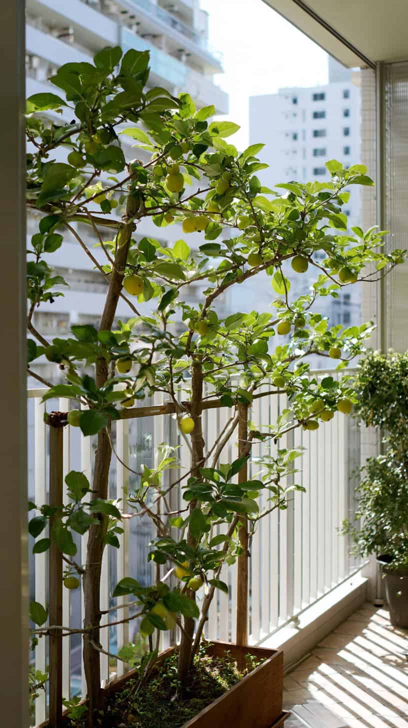 Tiny Balcony Fruit Espalier - Image 1