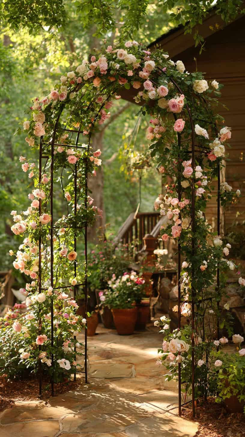 Tiny Garden Design Arch - Image 1