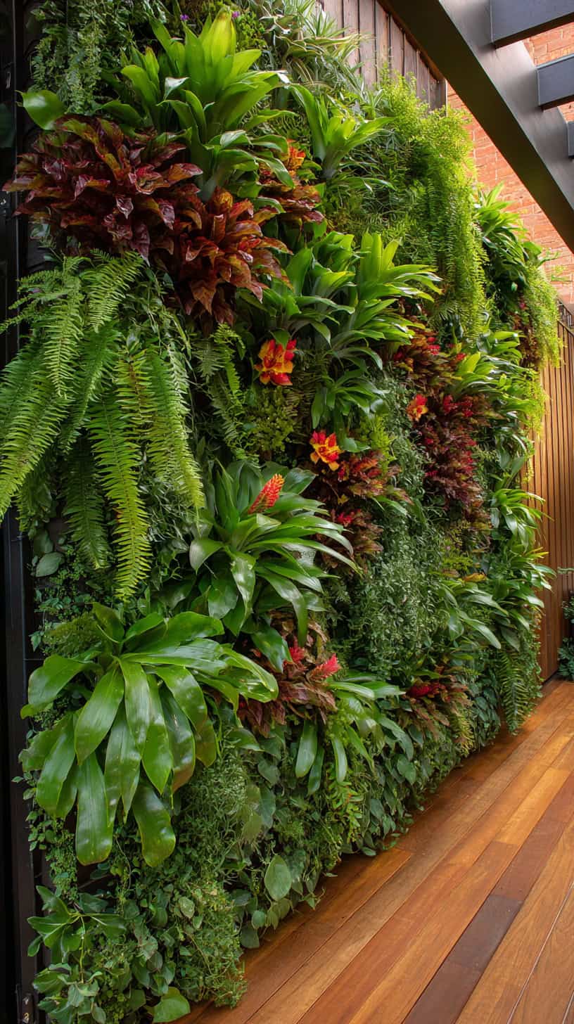 Tropical Vertical Green Wall - Image 2