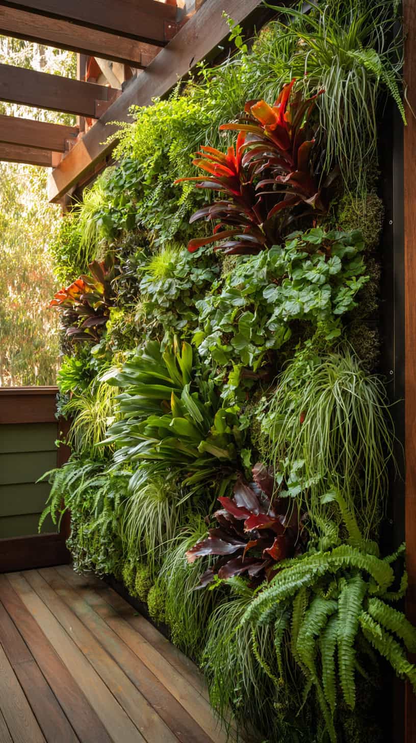 Tropical Vertical Green Wall - Image 1