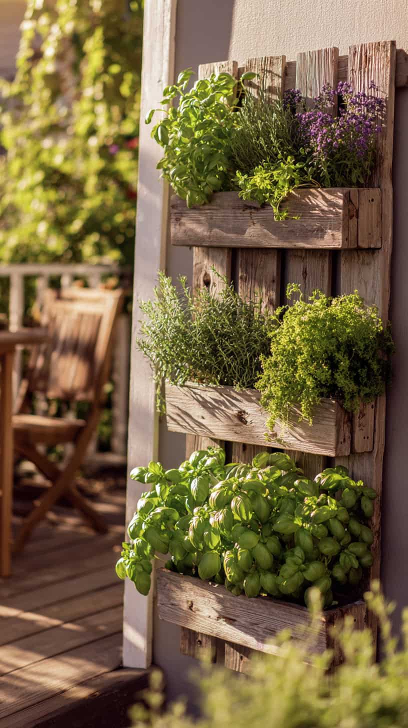 Vertical Herb Wall Planters - Image 1