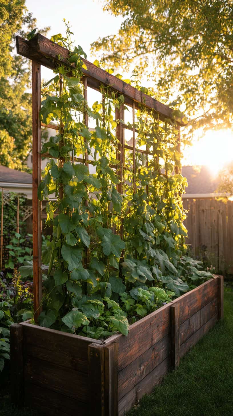 Vertical Trellis Veggie Bed - Image 2