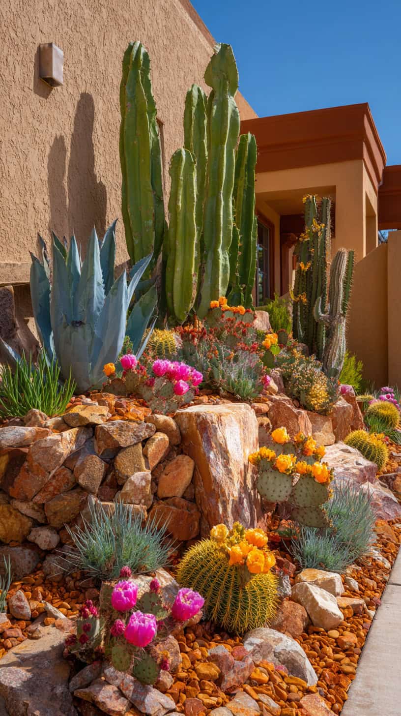 Whimsical Cactus Clusters - Image 1