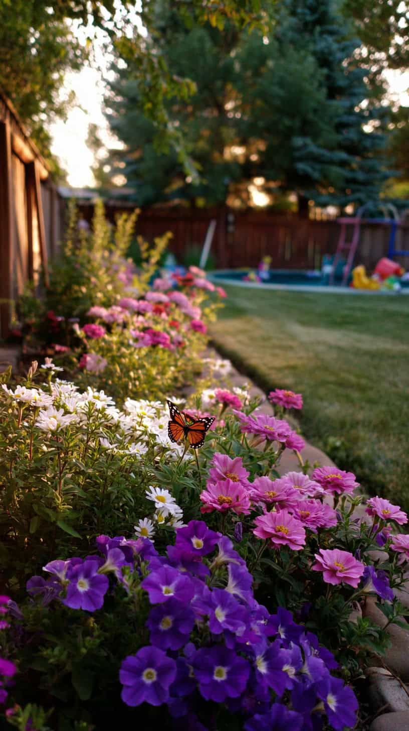 Why Backyard Flower Beds Are a Mom's Dream Come True - Image 1