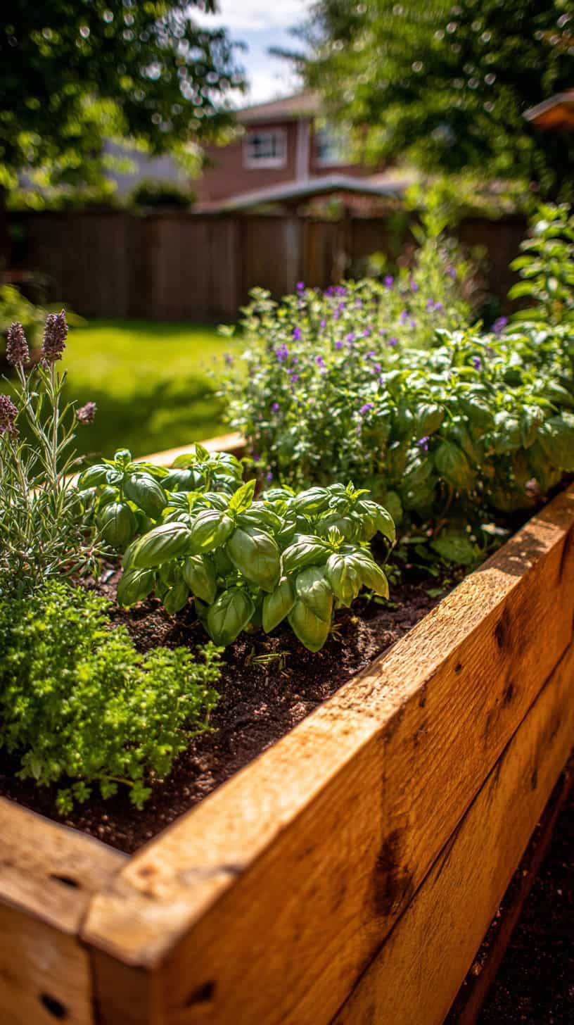 Classic Cedar Raised Herb Bed - Image 2