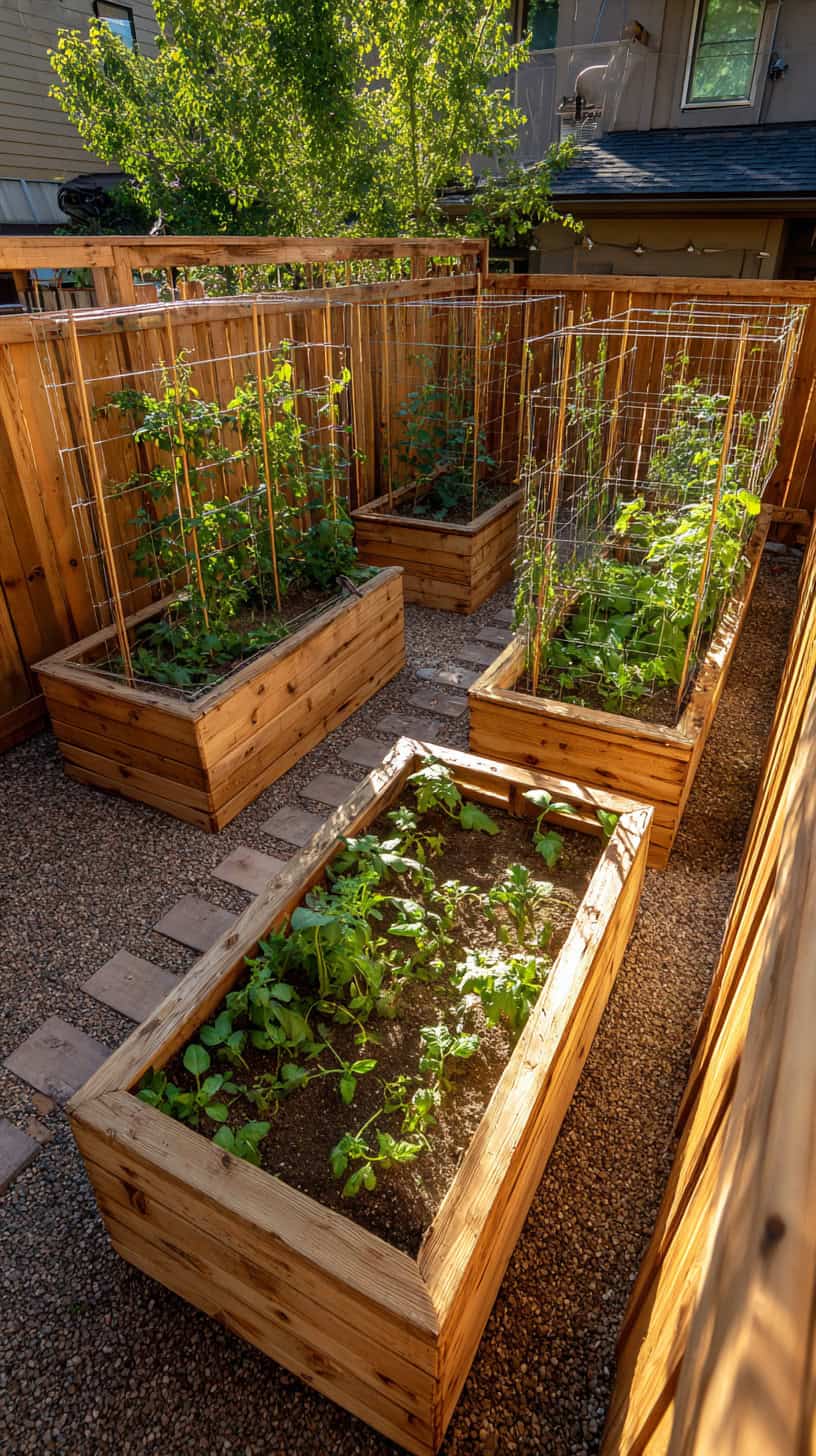 Compact Backyard Bed Layout - Image 2