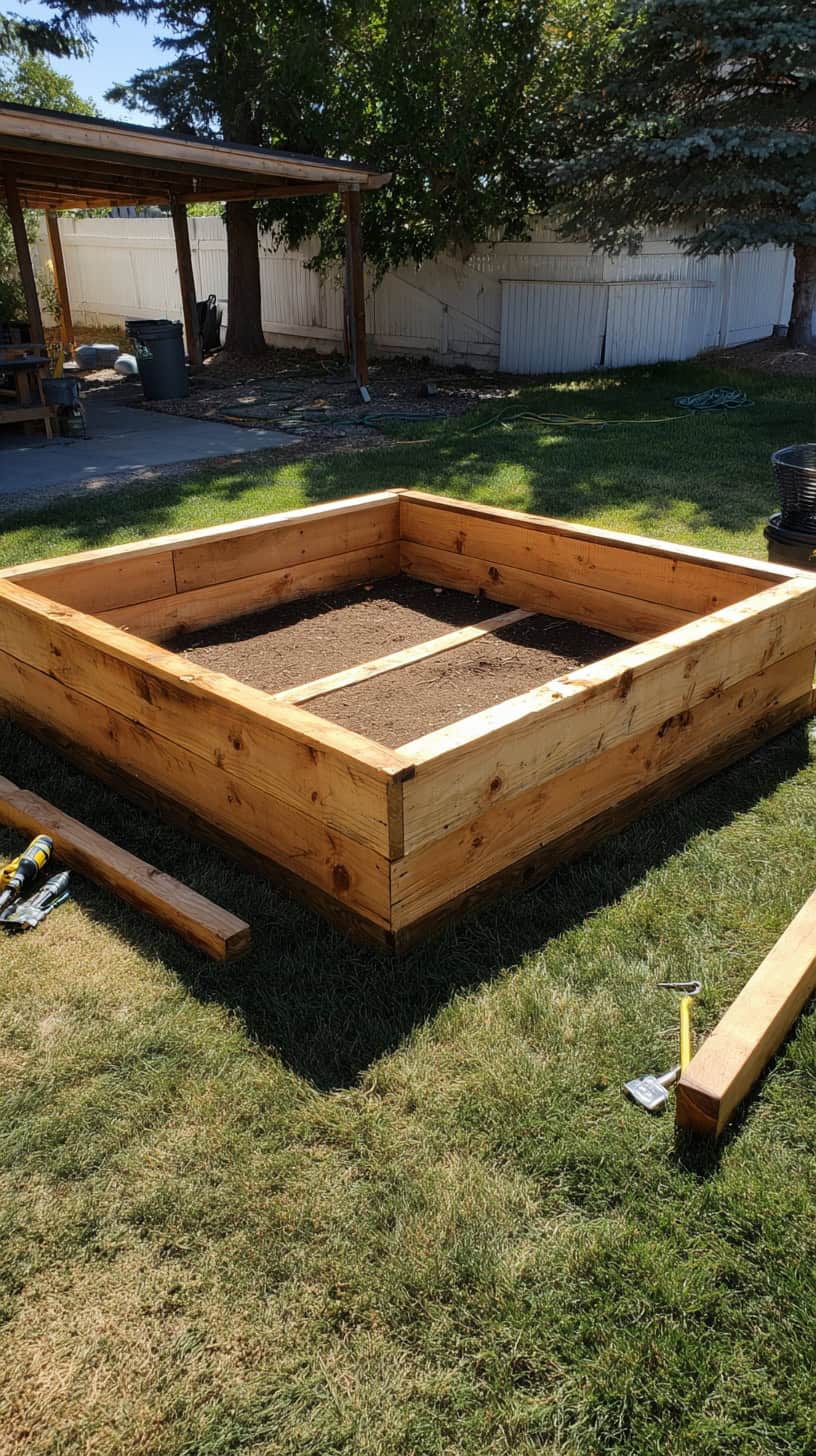 DIY Elevated Garden Bed: Our Cheap and Easy Build - Image 1