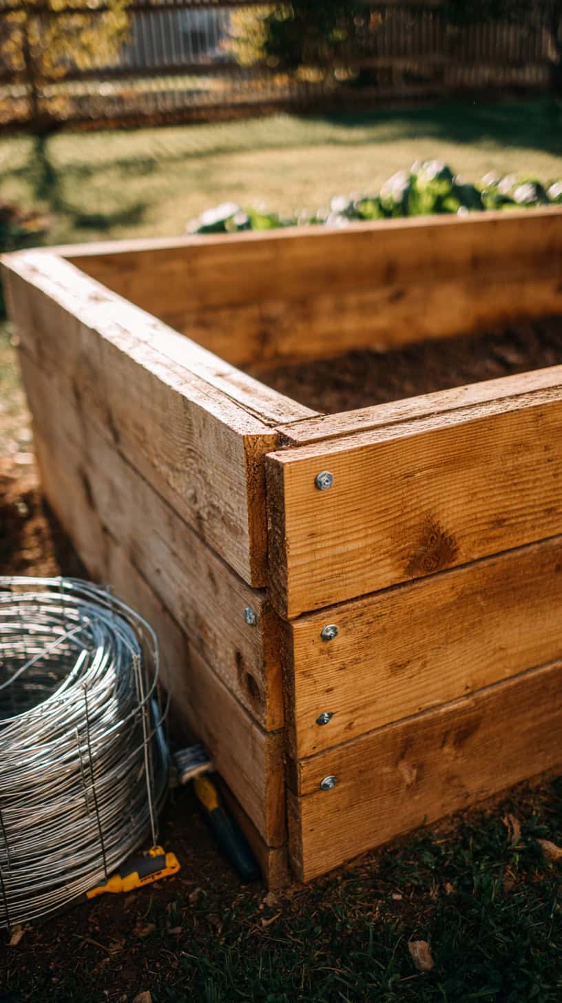DIY Wooden Raised Bed Boxes - Image 1