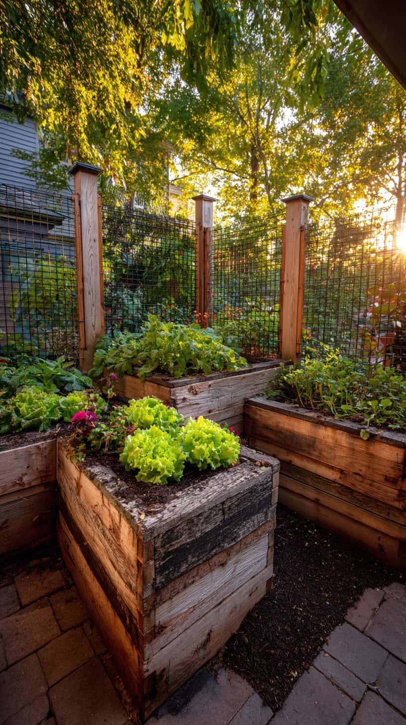 Easy Corner Garden Box Layout - Image 1