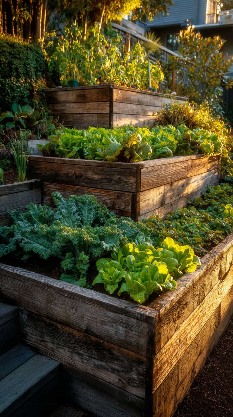 Lush Multi-Level Vegetable Stack - Image 2