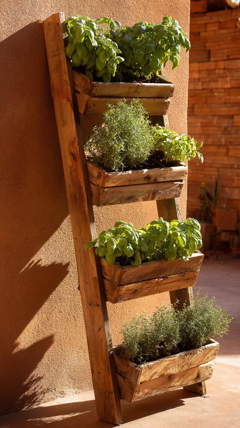 Raised Vegetable Garden Ladder - Image 1
