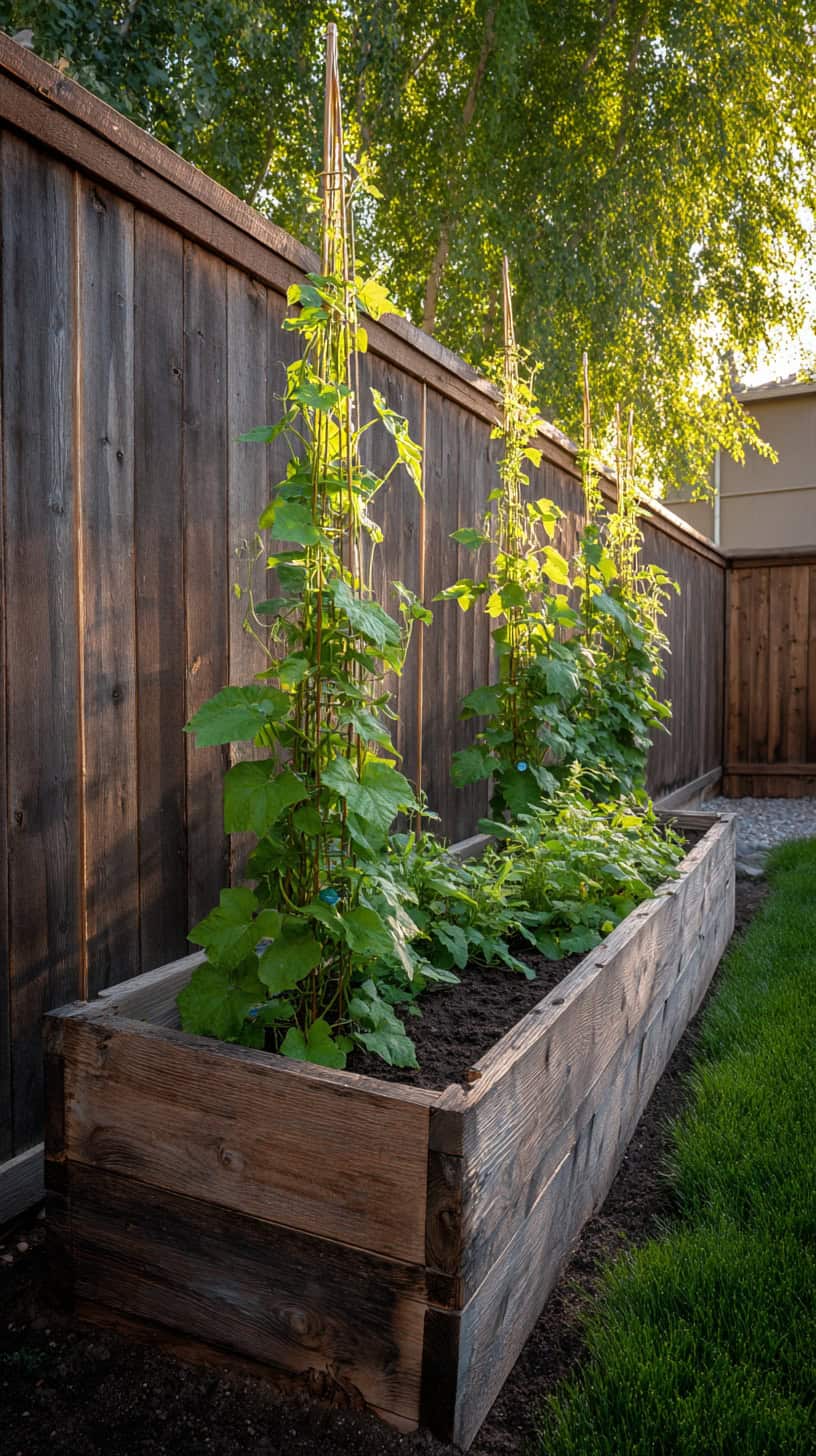 Simple Fence-Integrated Beds - Image 1