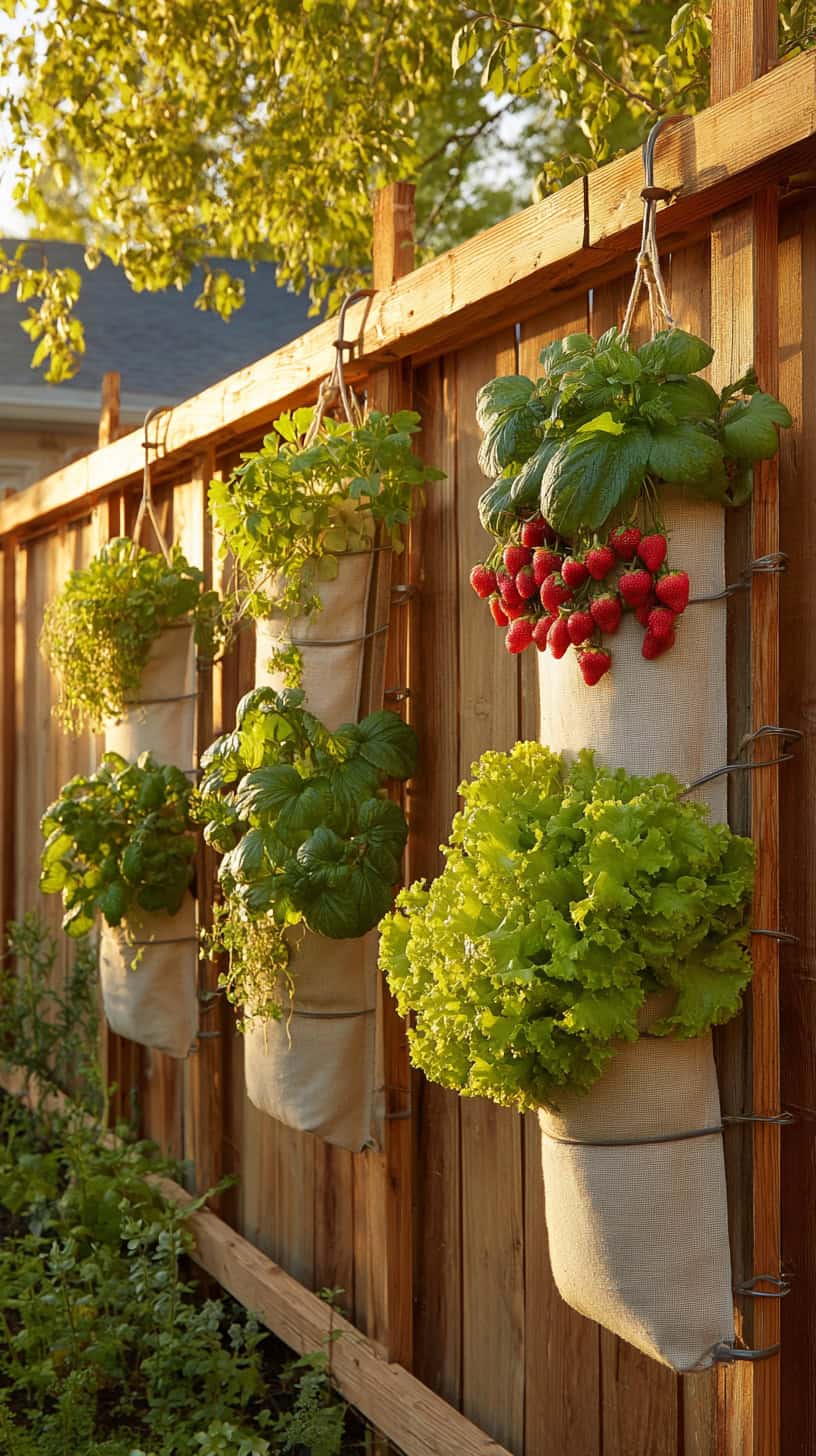 Vertical Fence-Pocket Planters - Image 2
