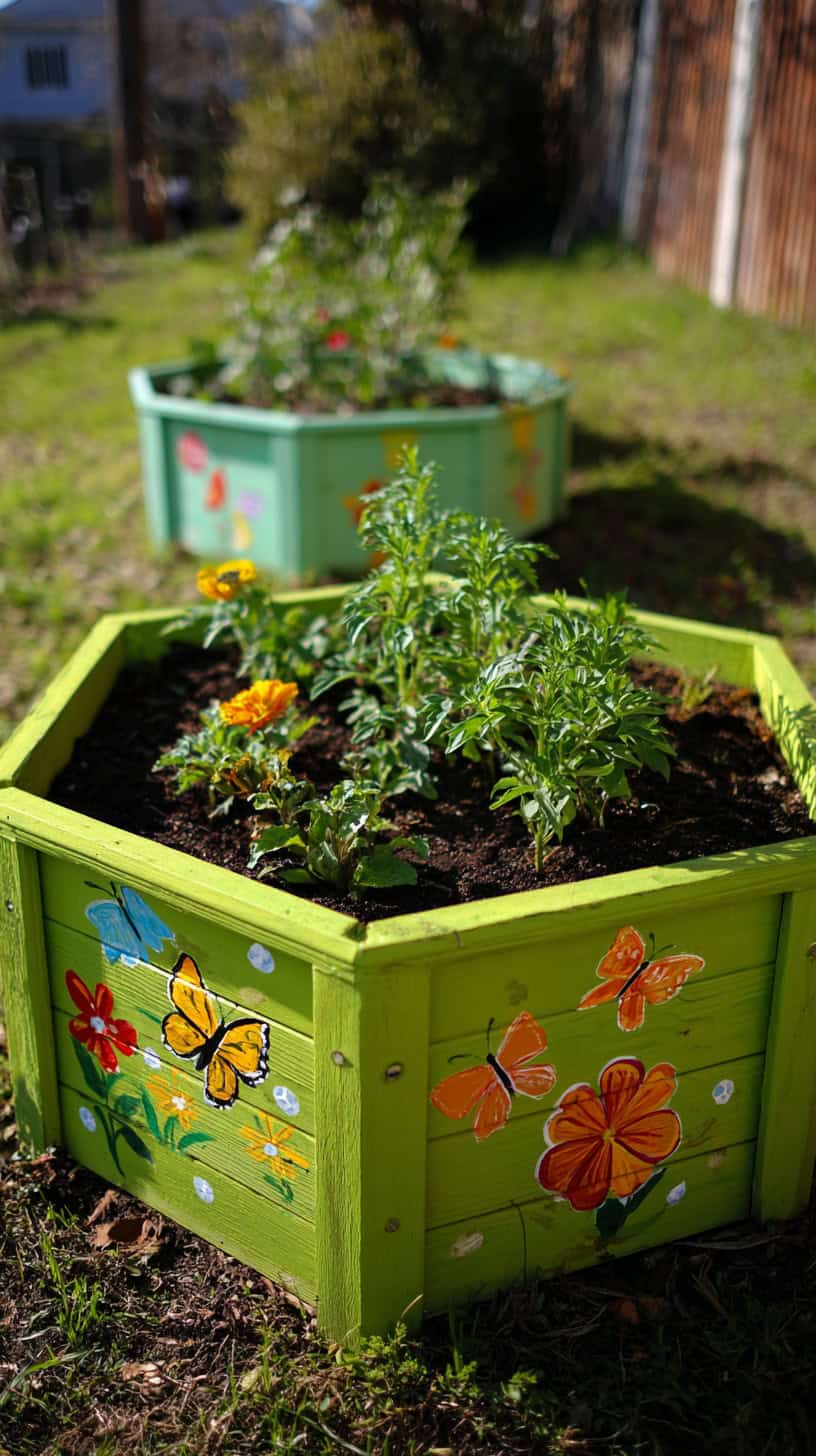 Whimsical Green Beds - Image 1