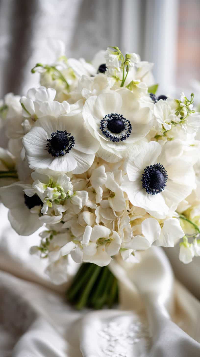 Anemone and Sweet Pea - Image 1