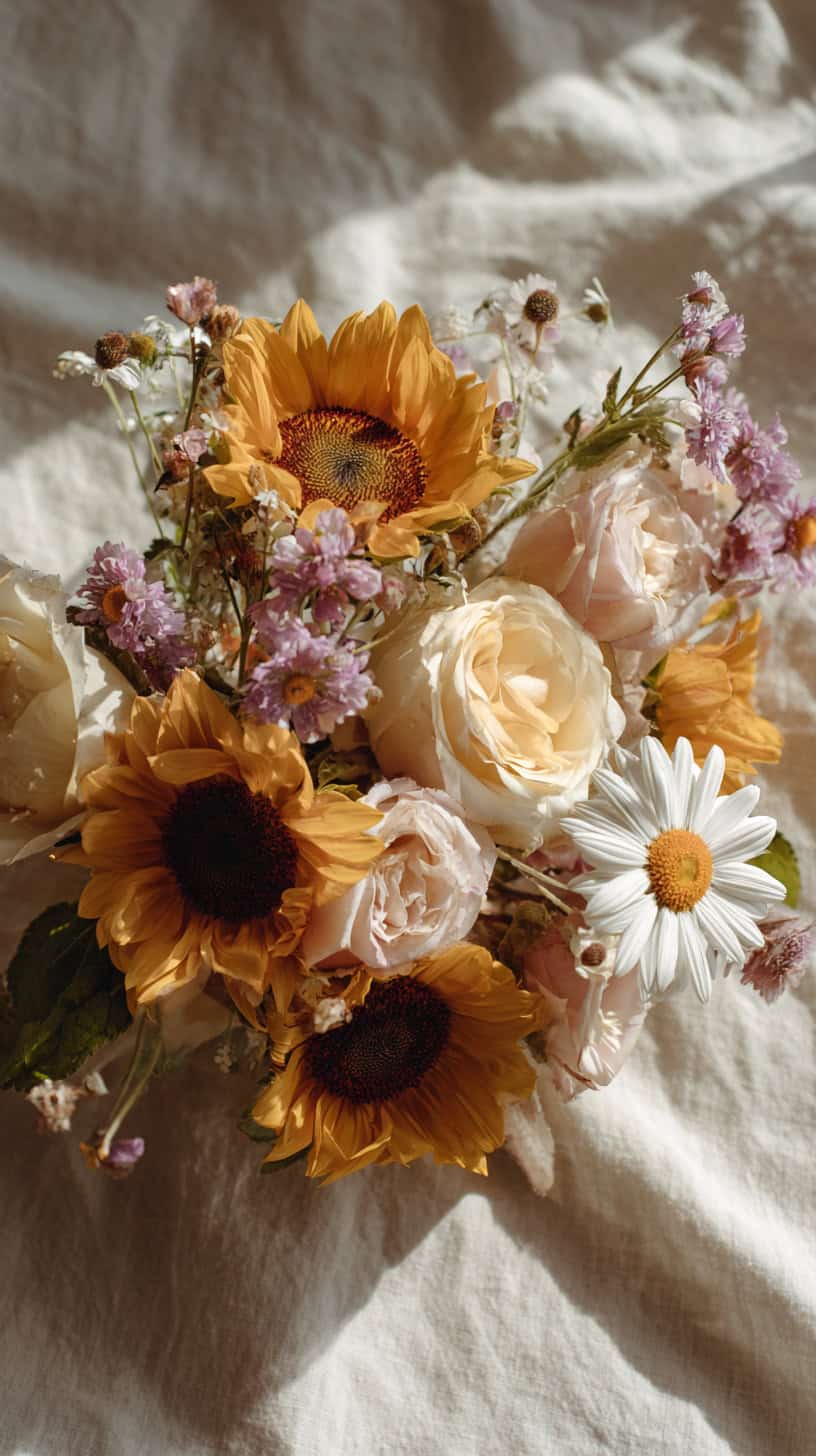 Best Flowers To Mix With Sunflowers - Image 2