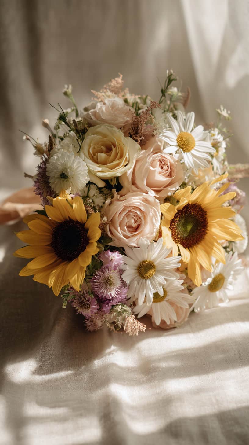 Best Flowers To Mix With Sunflowers - Image 1