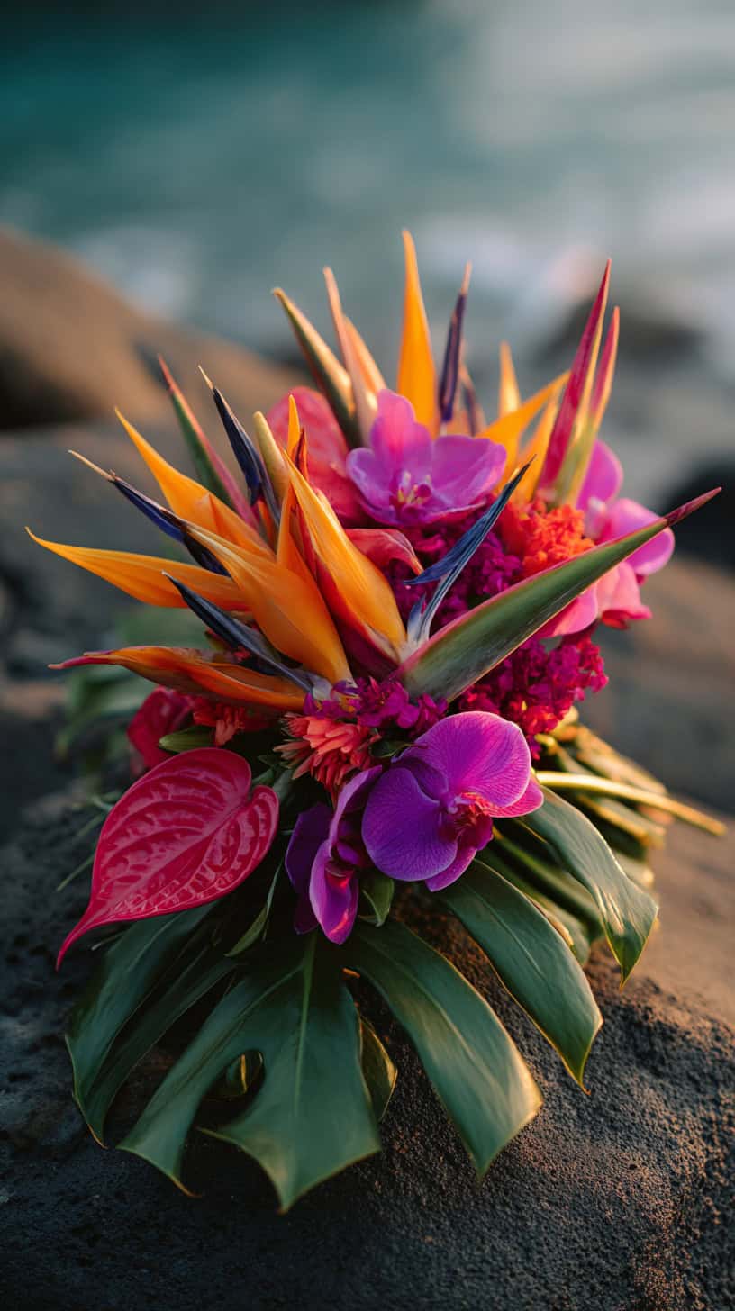 Bold Tropical Bouquet - Image 2