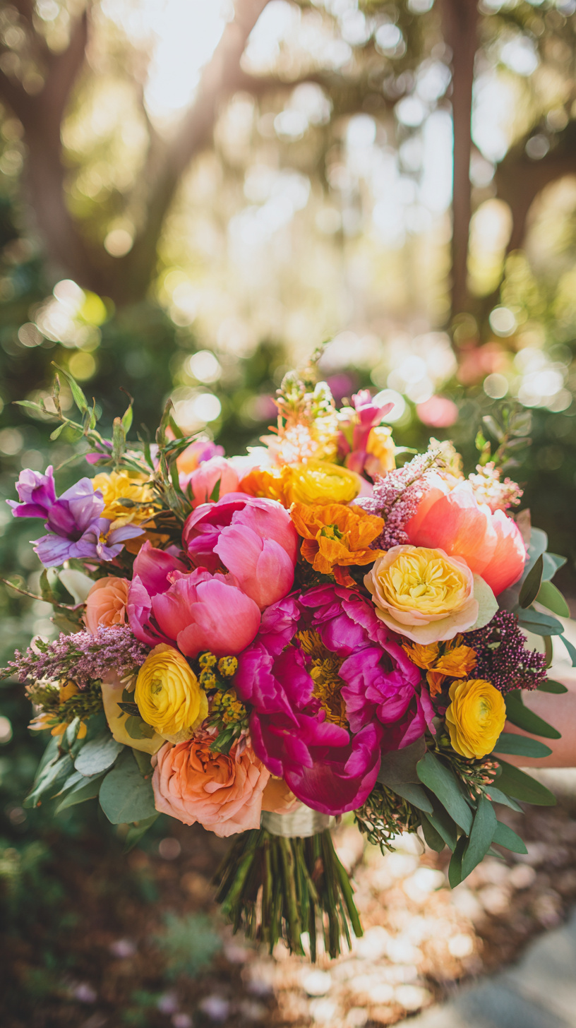 Bright Bouquet Inspiration For A Joyful Summer Wedding - Image 2