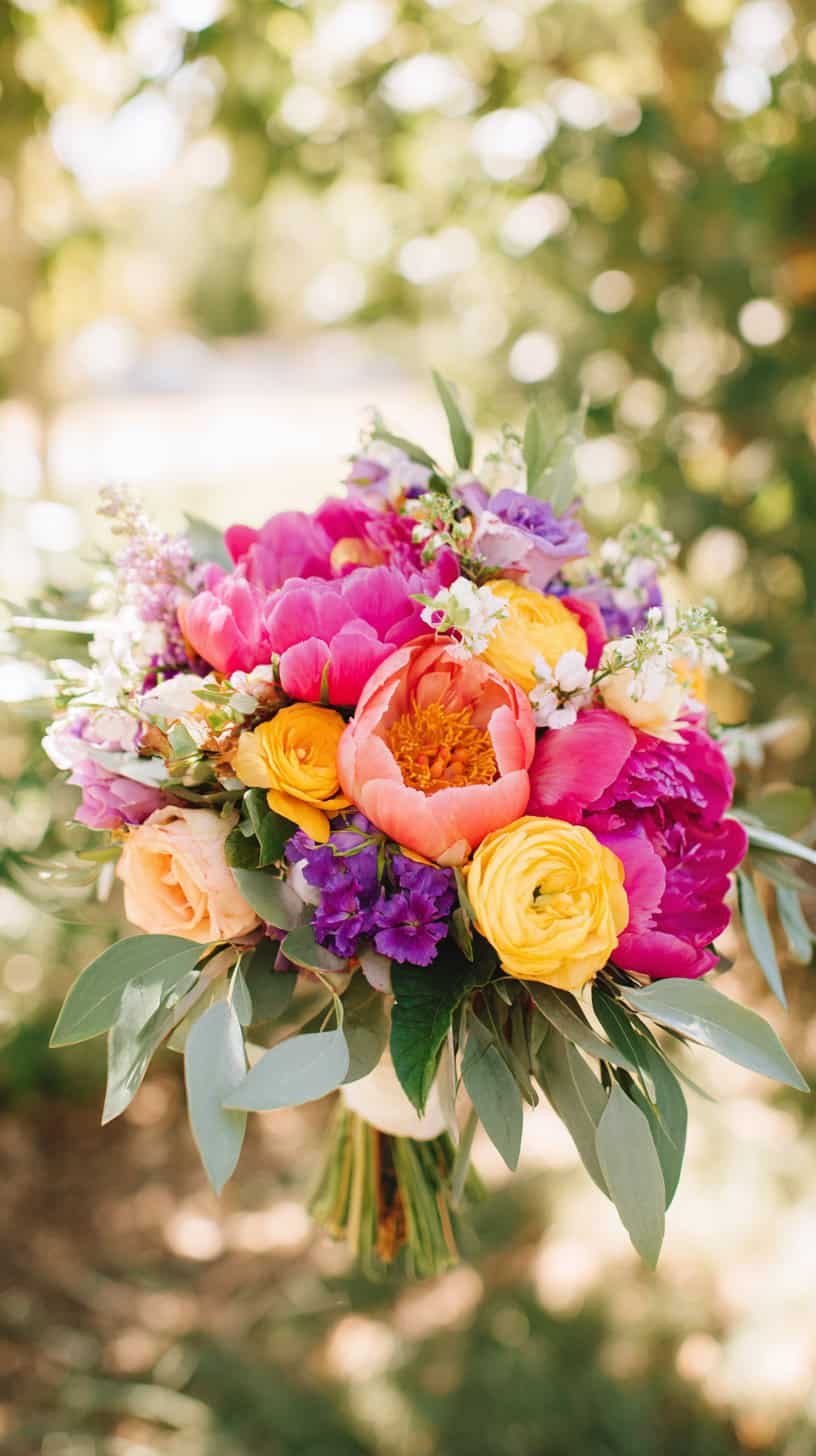 Bright Bouquet Inspiration For A Joyful Summer Wedding - Image 1