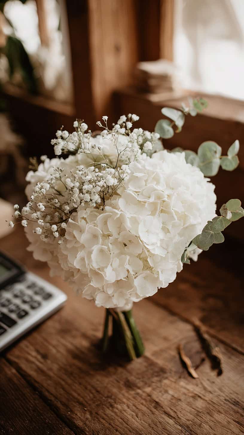 Budget-Friendly Hydrangea Bouquet Inspiration - Image 1