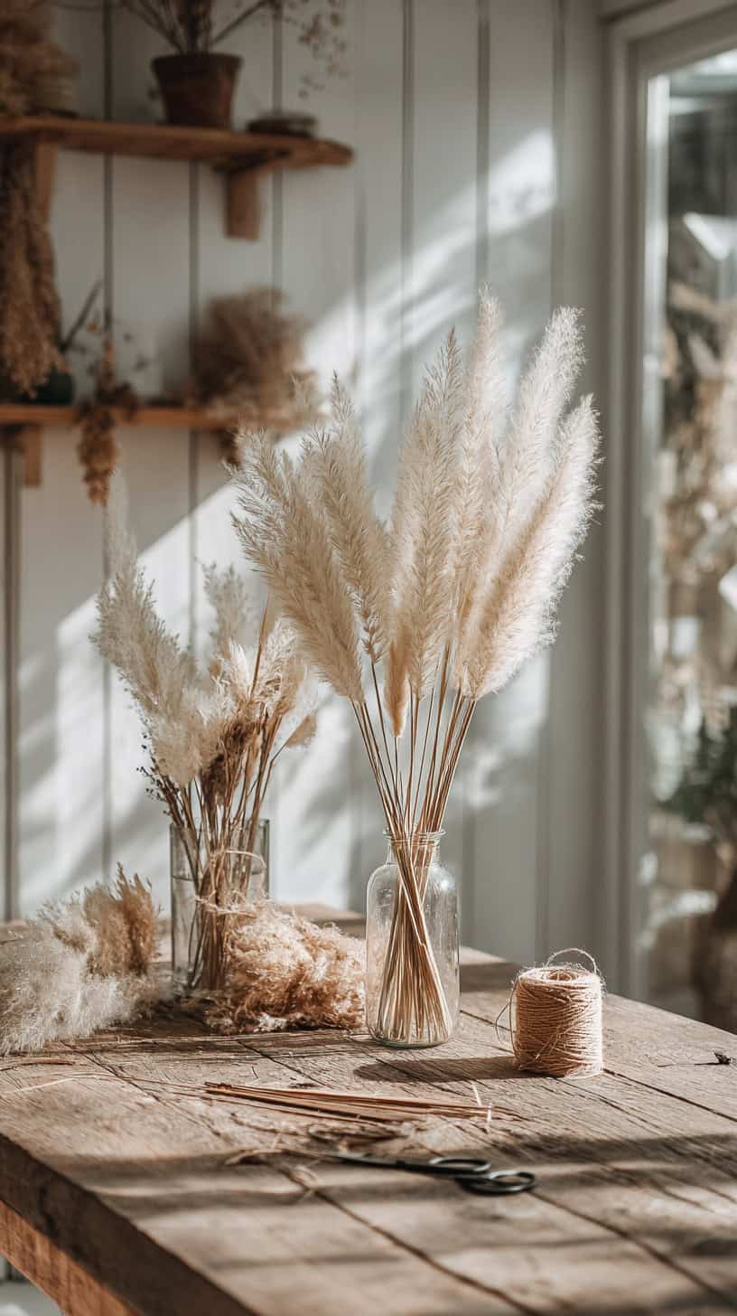 Budget Friendly Pampas Grass Tips for DIY Brides - Image 1