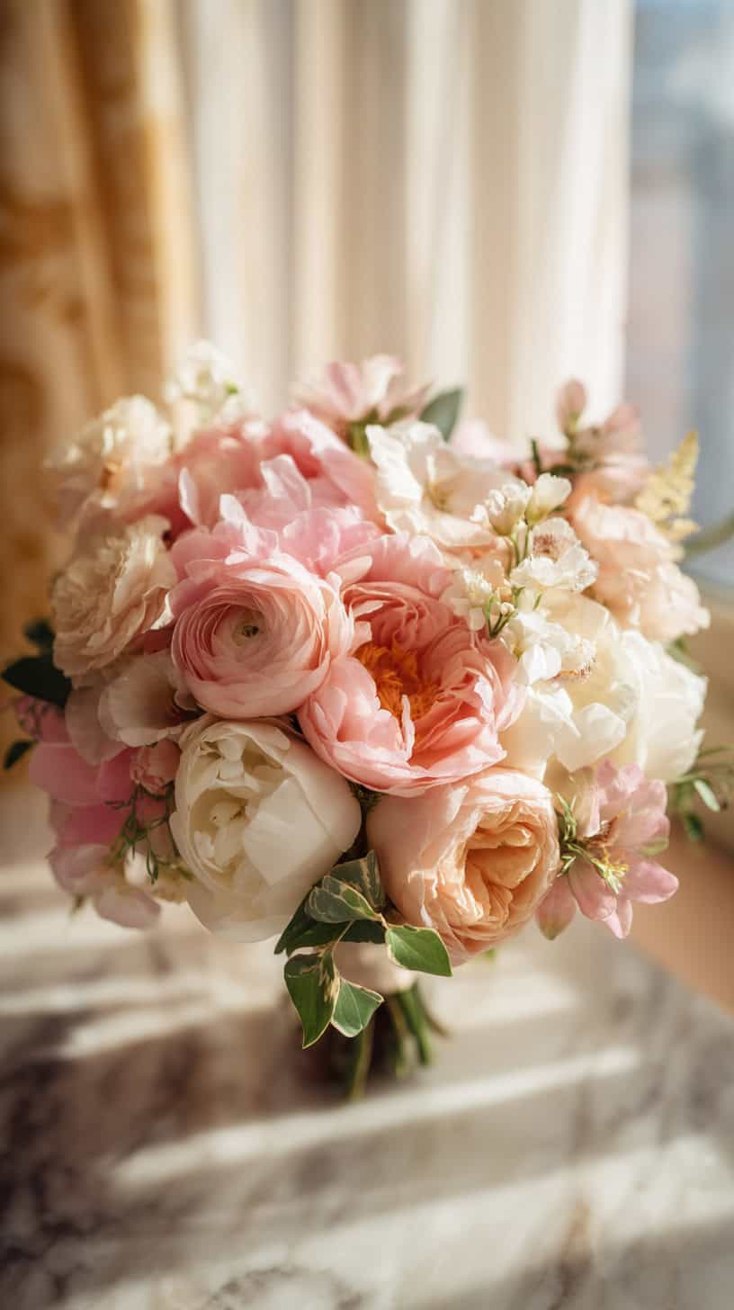 Color Palettes That Make Bouquets Feel Romantic