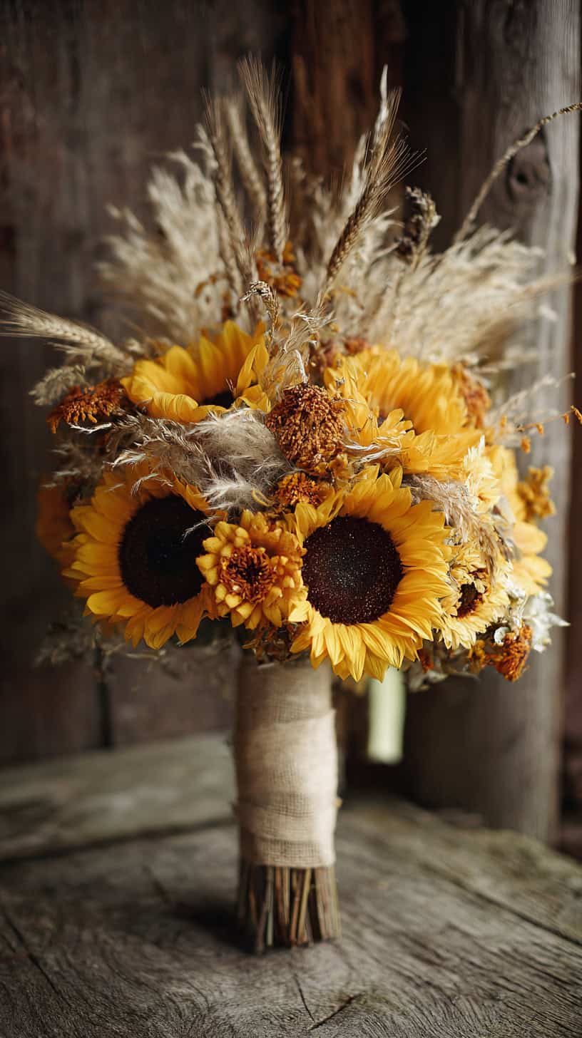 Dried Grass Bouquet - Image 1