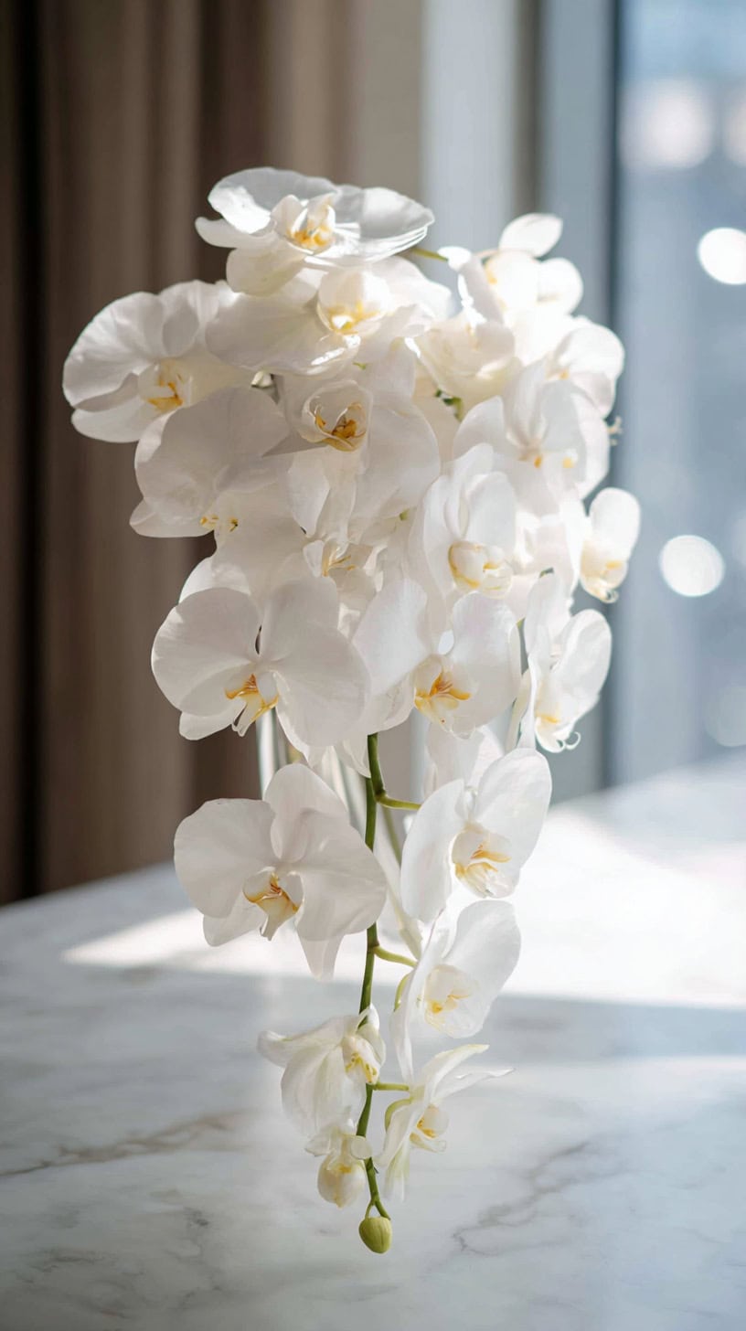 Elegant Orchid Cascade - Image 2
