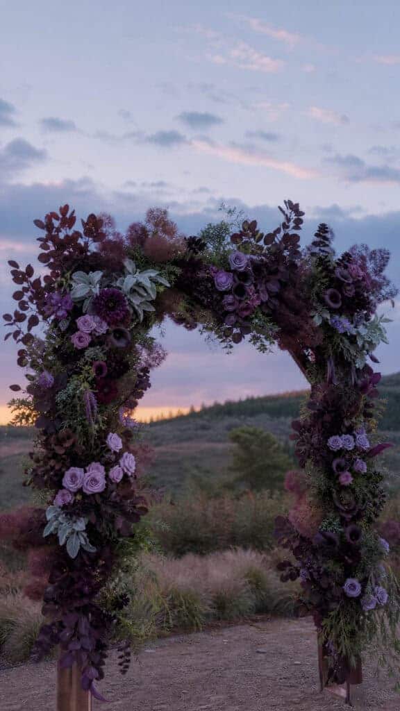 Moody Plum and Mauve Romance