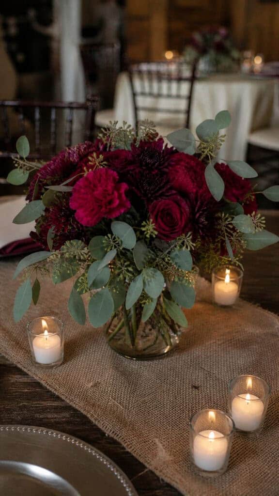 Budget-Friendly Tips for Burgundy Wedding Flowers