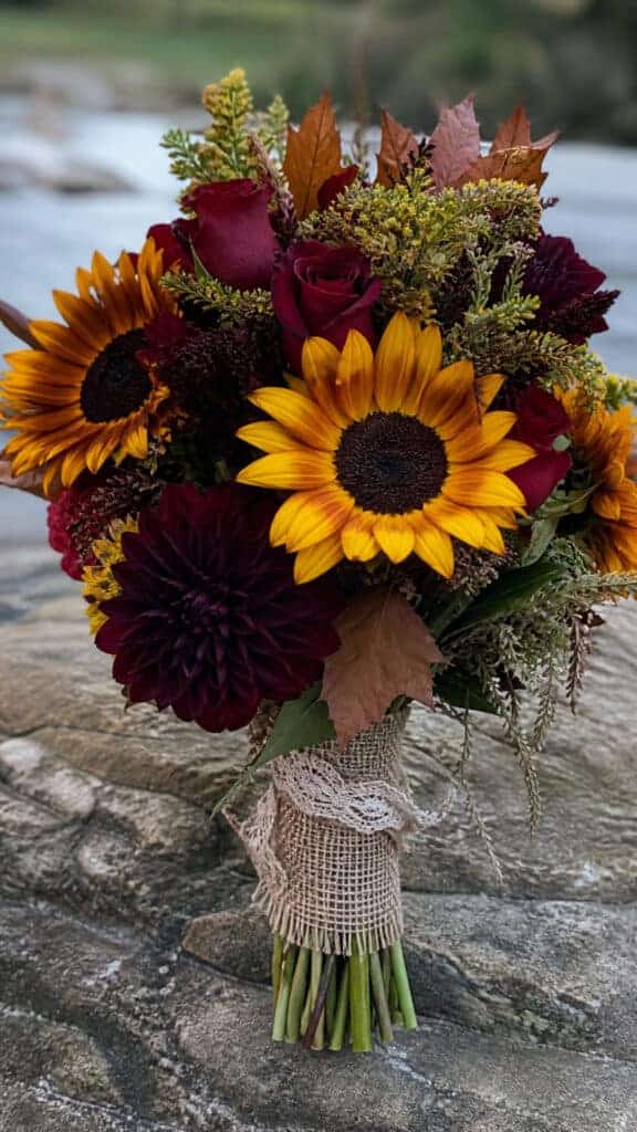 Golden Sunflowers